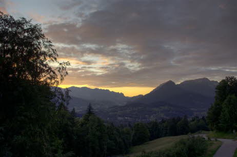 Ausblick von einem anderen  Balkon